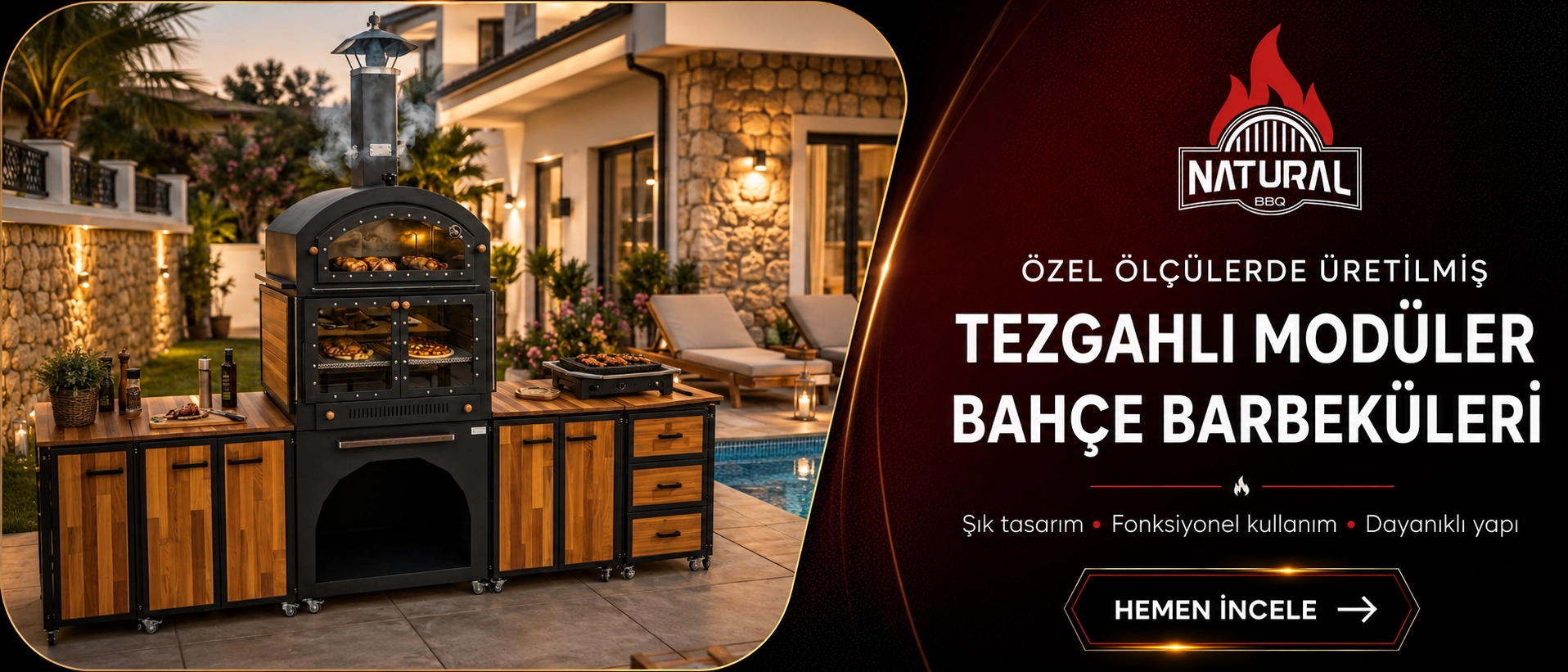 Erzurum Kuzineli Soba ve Şömine